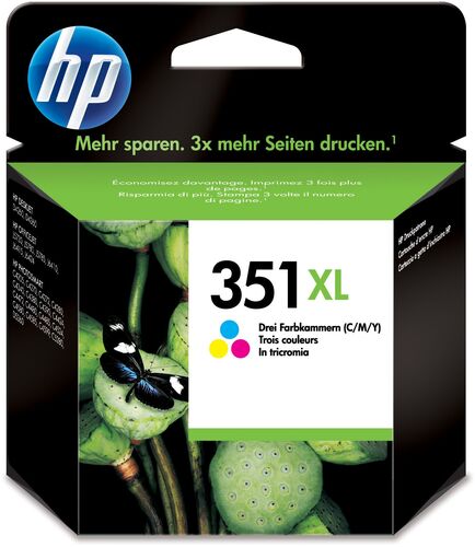 HP CB338EE (351XL) Color Original Cartridge - Officejet J5740 - 1