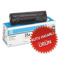 HP CB435A (35A) Black Original Toner - LaserJet P1005 (Damaged Box) 