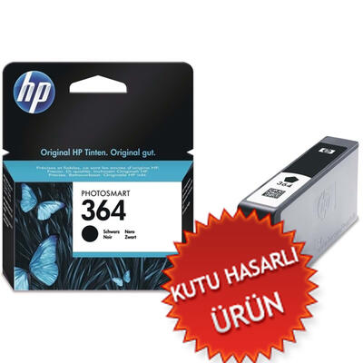 HP CB316EE (364) Black Original Cartridge - C5380 / C6380 (Damaged Box) 