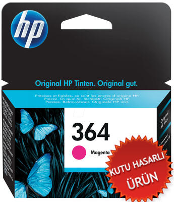 HP CB319EE (364) Magenta Original Cartridge - C5380 / C6380 (Damaged Box) 