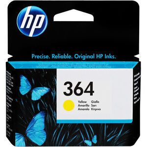 HP CB320EE (364) Yellow Original Cartridge - C5380 / C6380 - 2