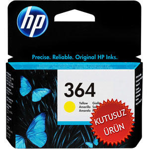 HP CB320EE (364) Yellow Original Cartridge - C5380 / C6380 (Without Box) 