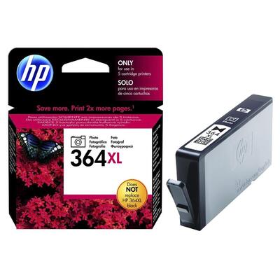 HP CB322EE (364XL) Siyah Orjinal Fotoğraf Kartuşu Yüksek Kapasite - C5380 / C6380 (T2624) - 1