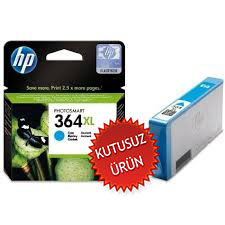 HP CB323E (364XL) Cyan Original Cartridge - C5380 / C6380 (Without Box)