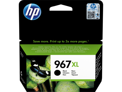 HP 3JA31AE (967XL) Siyah Orjinal Kartuş Extra Yüksek Kapasite - OfficeJet Pro 9010 (E) - 1