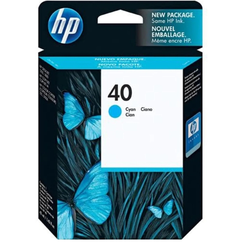 HP 51640C (40) Cyan Original Cartridge - Deskjet 1200c - 1