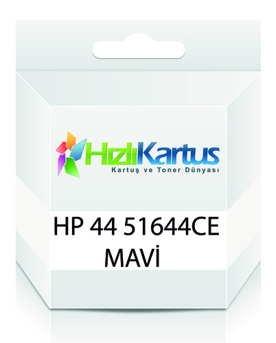 HP 51644CE (44) Mavi Muadil Kartuş - Designjet 350 / 450 (T10293) - 1