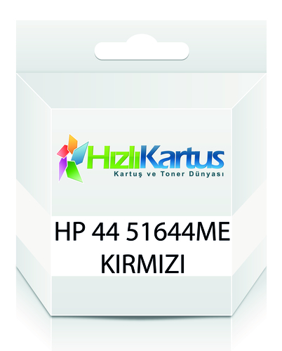 HP 51644ME (44) Kırmızı Muadil Kartuş - Designjet 350 / 450 (T10601) - 1