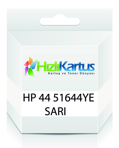 HP 51644YE (44) Sarı Muadil Kartuş - Designjet 350 / 450 (T10298) - 1