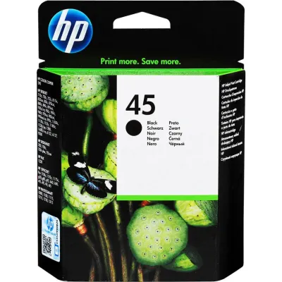 HP 51645A (45) Black Original Cartridge - Deskjet 710c / 720c 