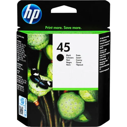 HP 51645A (45) Black Original Cartridge - Deskjet 710c / 720c - 1