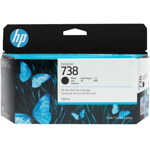 HP 498N4A (738) Black Original Cartridge - DesignJet T850 / T950