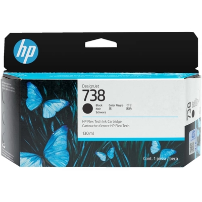 HP 498N4A (738) Black Original Cartridge - DesignJet T850 / T950 - 1