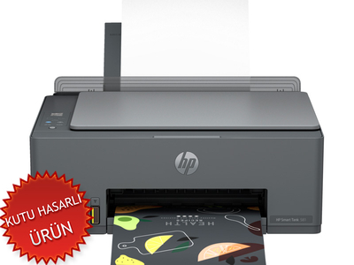 HP - HP 4A8D4A Smart Tank 581 Wi-Fi + Scanner + Photocopier Color Multifunctional Tank Printer (Damaged Box)