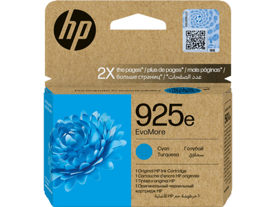 HP - HP 4K0W0PE (925E) Cyan Original Cartridge - Pro 8123