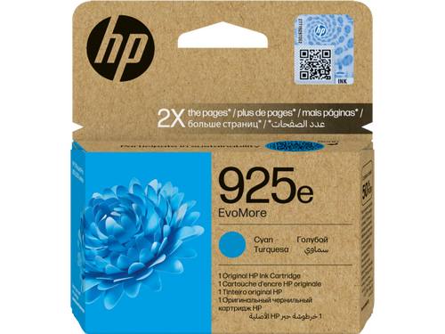 HP 4K0W0PE (925E) Cyan Original Cartridge - Pro 8123