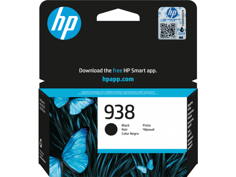 HP 4S6X8PE Siyah Mürekkep Toneri(938)