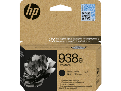 HP - HP 4S6Y2PE (938E) Black Original Cartridge - Pro 9720