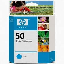 HP - HP 51650CE (50) Cyan Original Cartridge - DesignJet 650C