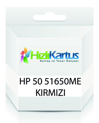 HP 51650ME (50) Kırmızı Muadil Kartuş - DesignJet 650C (T10300) - 1