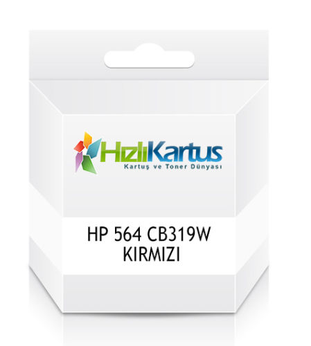 HP CB319W (564) Kırmızı Muadil Kartuş - Deskjet 3070A (T10609) - 1