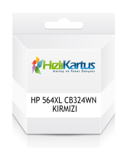 HP CB324WN (564XL) Kırmızı Muadil Kartuş - DeskJet 3070A (T10612) - 1