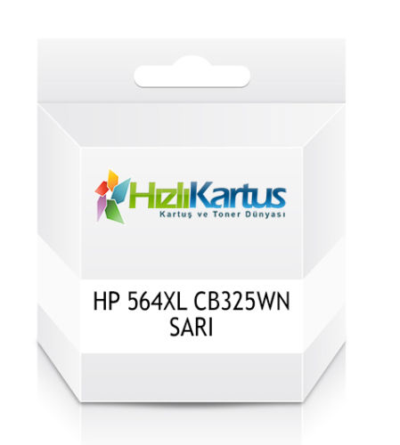 HP CB325WN (564XL) Sarı Muadil Kartuş - DeskJet 3070A (T10603) - 1