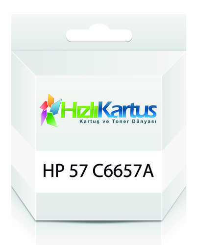 HP C6657A (57) Renkli Muadil Kartuş - Deskjet 450 (T277) - 1