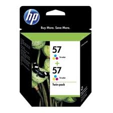 HP C9503AE (57) Dual Pack Color Original Cartridge - Deskjet 450 