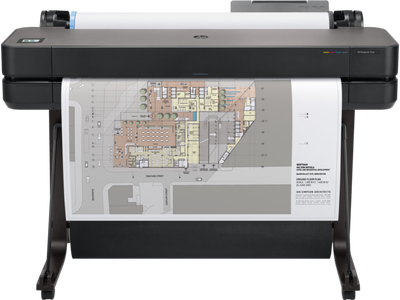 HP 5HB11A (T630) DesignJet 36 inç Printer - 1