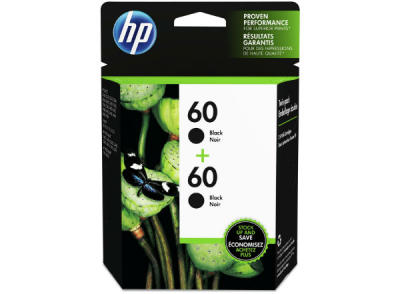 HP CZ071FN (60 + 60) Black Original Dual Pack Cartridge 