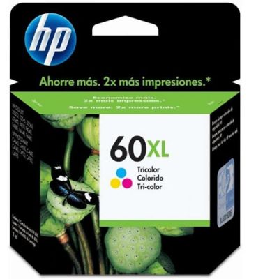 HP CC644WB (60XL) Renkli Orjinal Kartuş - DeskJet D1660 (T1838) - 1