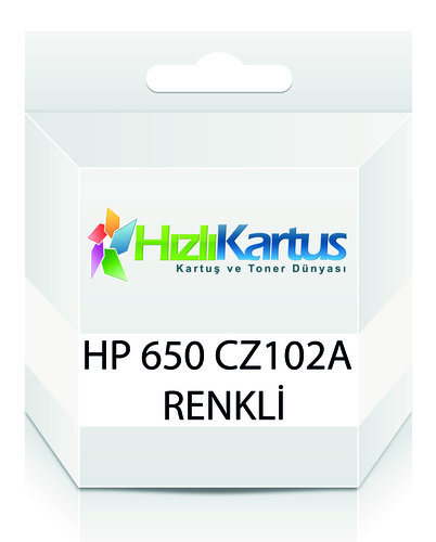 HP CZ102A (650) Colour Compatible Cartridge - Deskjet 2510 / 2514 - 1