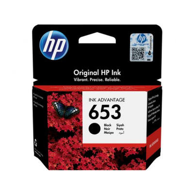 HP 3YM75AE (653) Black Original Cartridge - DeskJet 6075 / 6475 