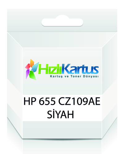 HP CZ109AE (655) Siyah Muadil Kartuş - Deskjet 3525 (T16797) - 1