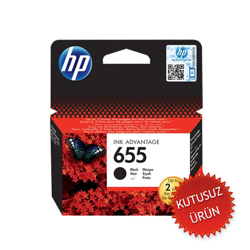 HP CZ109AE (655) Siyah Orjinal Kartuş - Deskjet 3525 (U) (T15040) - 1