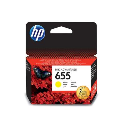 HP CZ112AE (655) Sarı Orjinal Kartuş - Deskjet 3525 (T2159) - 1