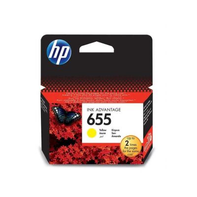 HP CZ112AE (655) Sarı Orjinal Kartuş - Deskjet 3525 (T2159) - 3