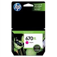 HP CZ119AB (670XL) Kırmızı Orjinal Kartuş Yüksek Kapasite - DeskJet 3525 (T1833) - 2