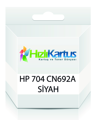 HP CN692A (704) Siyah Muadil Kartuş - Deskjet 2060 (T13478) - 1