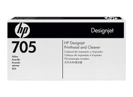 HP CD956A (705) Sarı Orjinal Baskı Kafası ve Temizleyici - DesignJet 5100 (T1533) - 1