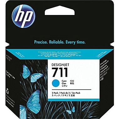 HP CZ130A (711) Mavi Orjinal Kartuş - DesignJet T120 (T1563) - 1