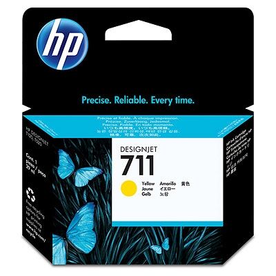 HP CZ132A (711) Sarı Orjinal Kartuş - DesignJet T120 (T1498) - 2