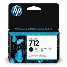 HP 3ED70A (712) Black Original Cartridge - DesignJet T650 - 1