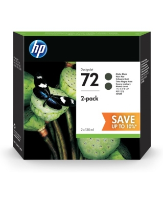 HP P2V33A (72) Matte Black Original Cartridge - DesignJet T610 (C9403A) 