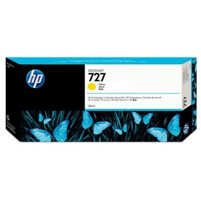 HP F9J78A (727) Yellow Original Cartridge - T920 / T1500 - 2