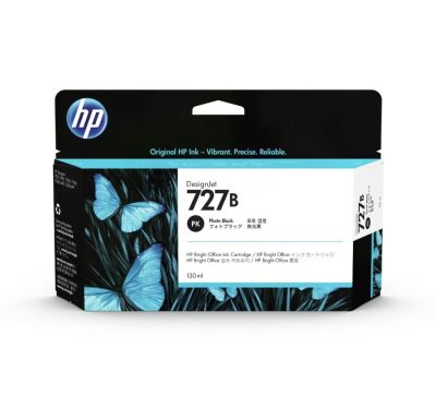 HP 727B (3WX14A) Fotoğraf Siyahı Orjinal Kartuş - DesignJet T1500 - 2