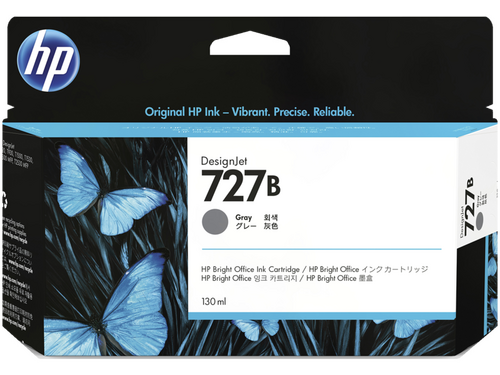 HP 727B (3WX15A) Gri Orjinal Kartuş - DesignJet T1500