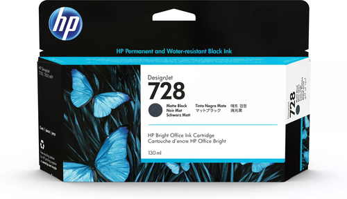 HP 3WX25A (728) Mat Siyah Orjinal Kartuş - T730 / T830 (T16979) - 1