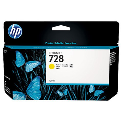 HP F9J65A (728) Yellow Original Cartridge - T730 / T830 